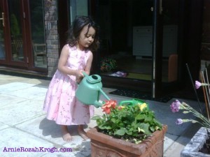 ArnieRozahKrogh.com- Learning to be a Gardening Goddess Starts Young